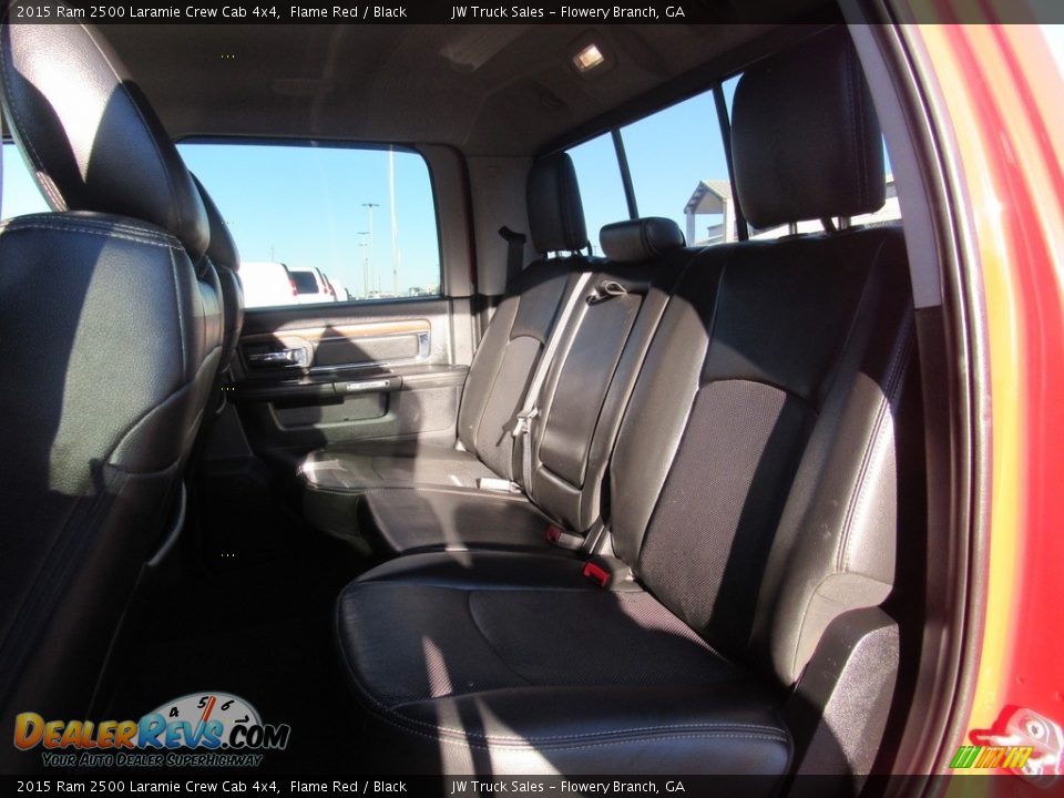 2015 Ram 2500 Laramie Crew Cab 4x4 Flame Red / Black Photo #34
