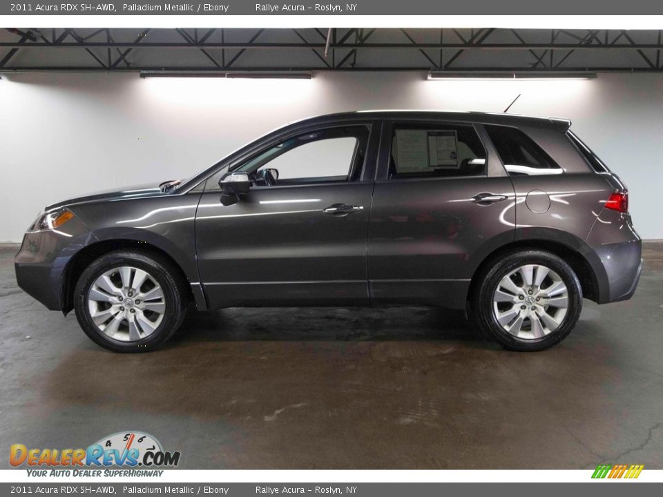2011 Acura RDX SH-AWD Palladium Metallic / Ebony Photo #3