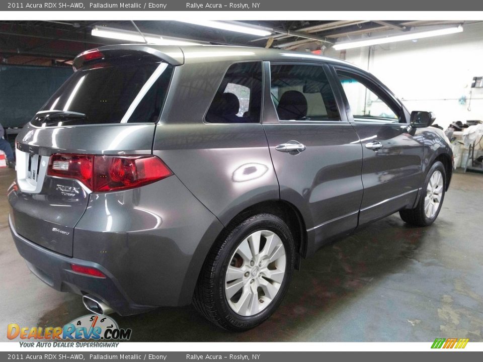 2011 Acura RDX SH-AWD Palladium Metallic / Ebony Photo #7