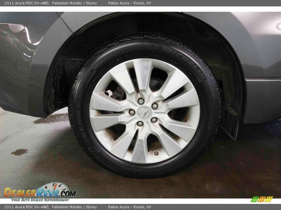 2011 Acura RDX SH-AWD Palladium Metallic / Ebony Photo #13
