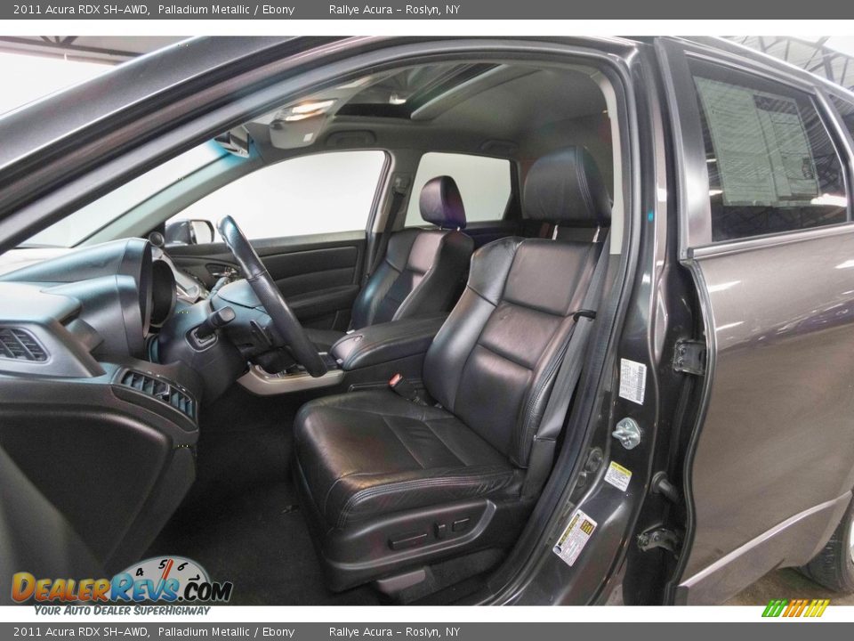 2011 Acura RDX SH-AWD Palladium Metallic / Ebony Photo #15