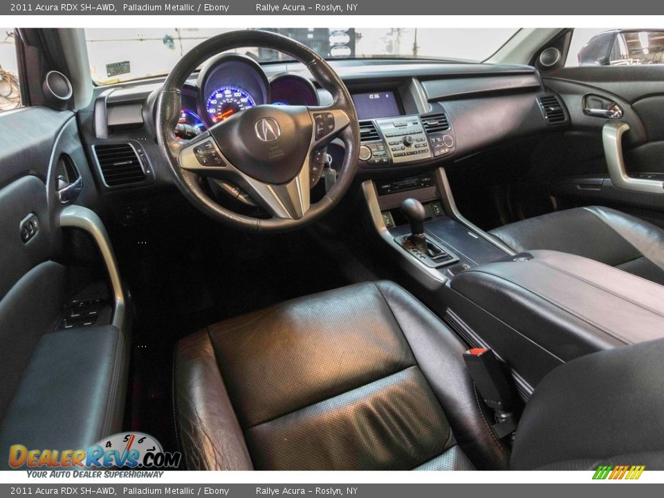 2011 Acura RDX SH-AWD Palladium Metallic / Ebony Photo #16