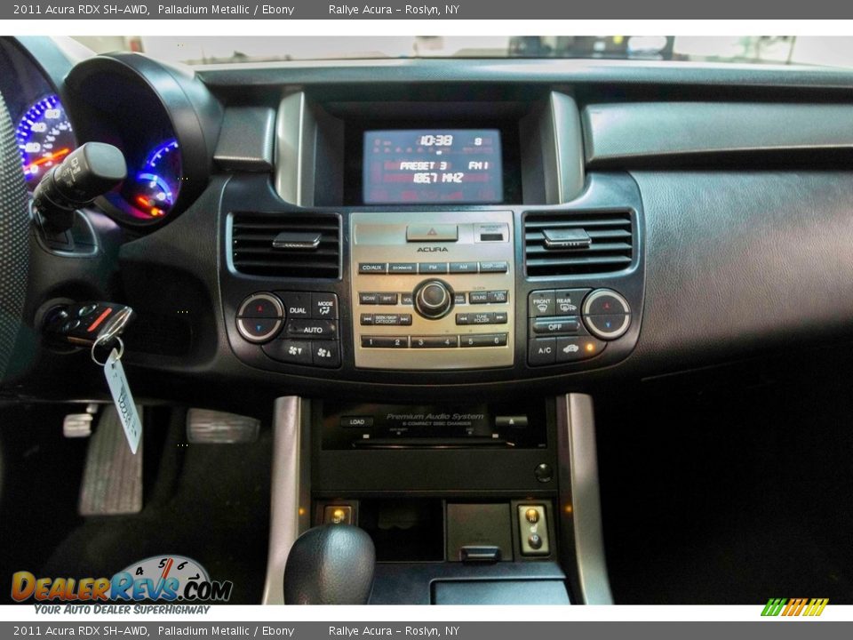 2011 Acura RDX SH-AWD Palladium Metallic / Ebony Photo #17