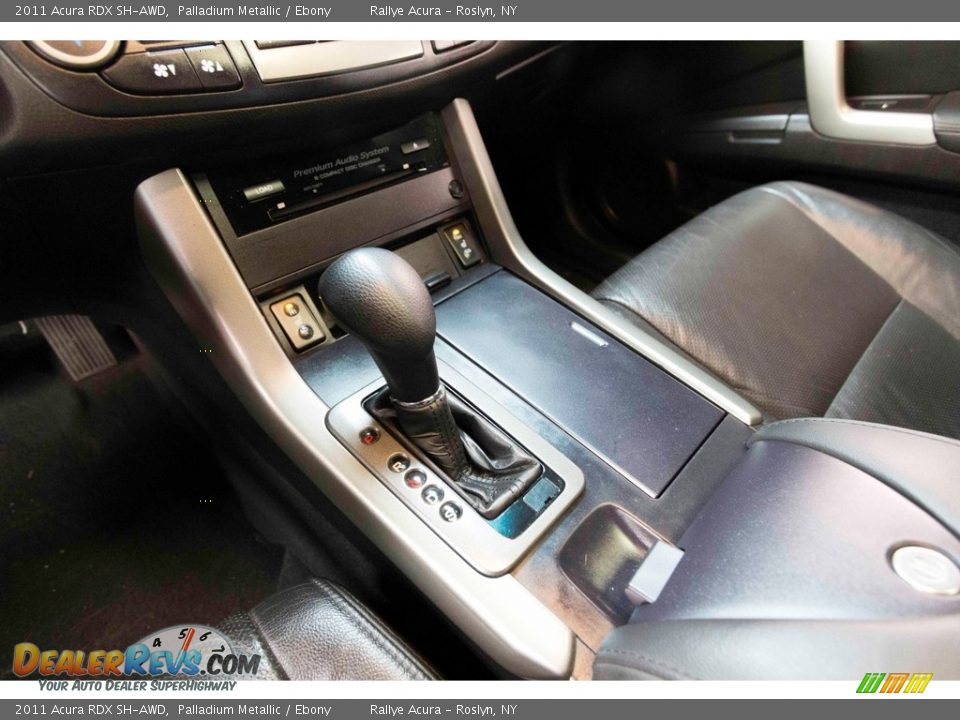 2011 Acura RDX SH-AWD Palladium Metallic / Ebony Photo #18