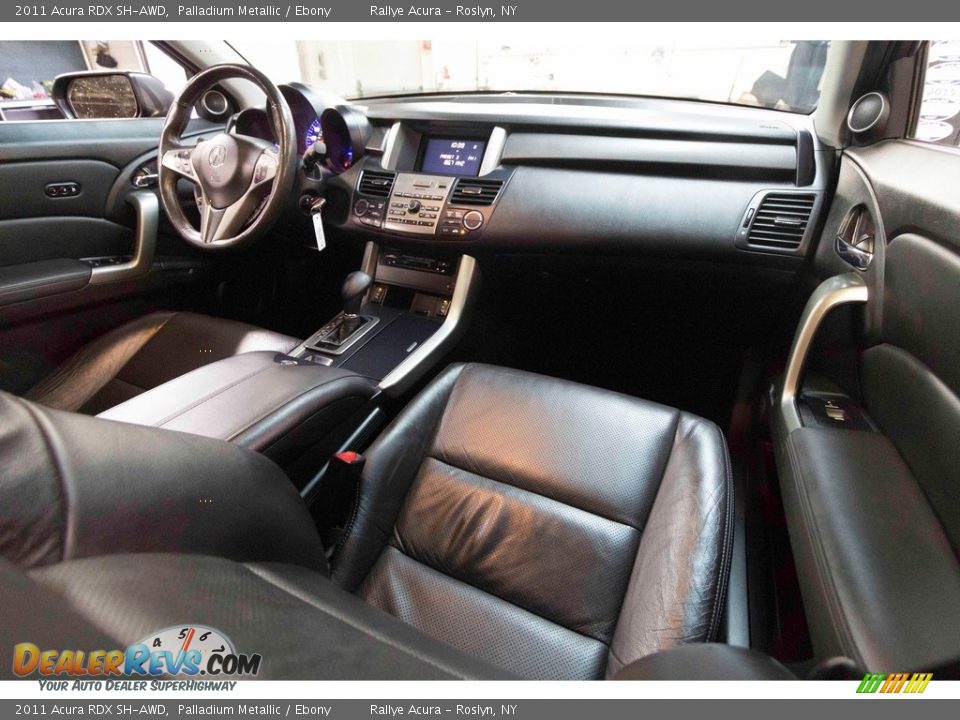 2011 Acura RDX SH-AWD Palladium Metallic / Ebony Photo #19