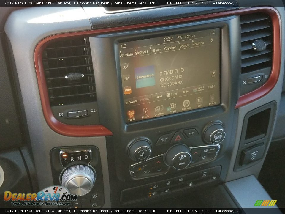 2017 Ram 1500 Rebel Crew Cab 4x4 Delmonico Red Pearl / Rebel Theme Red/Black Photo #4