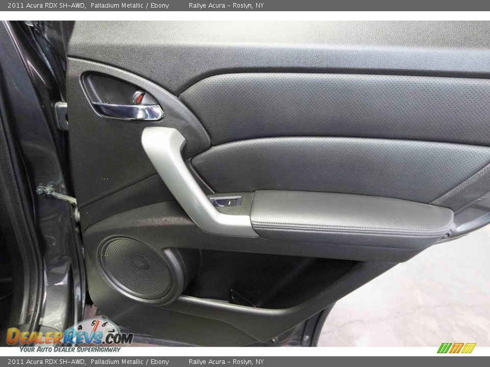 2011 Acura RDX SH-AWD Palladium Metallic / Ebony Photo #22