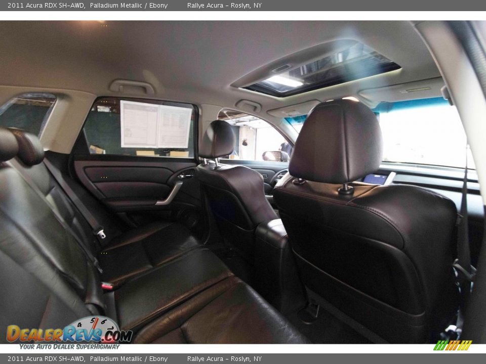 2011 Acura RDX SH-AWD Palladium Metallic / Ebony Photo #23