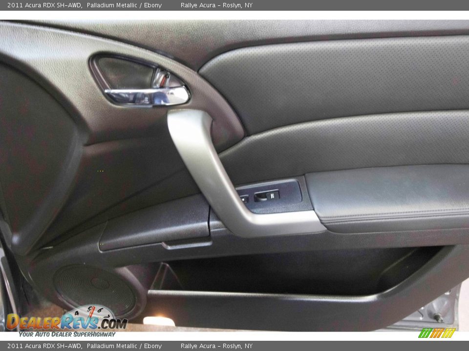 2011 Acura RDX SH-AWD Palladium Metallic / Ebony Photo #24