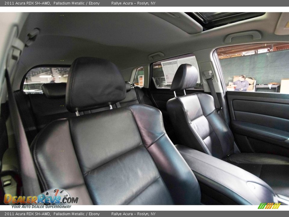 2011 Acura RDX SH-AWD Palladium Metallic / Ebony Photo #26