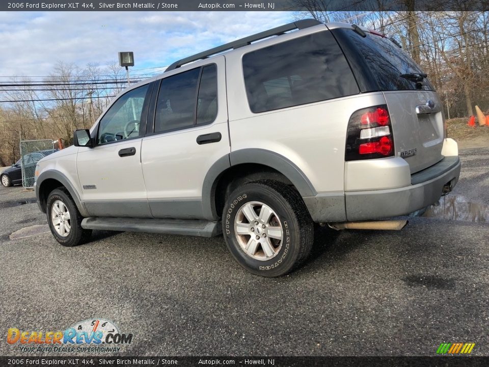 2006 Ford Explorer XLT 4x4 Silver Birch Metallic / Stone Photo #4