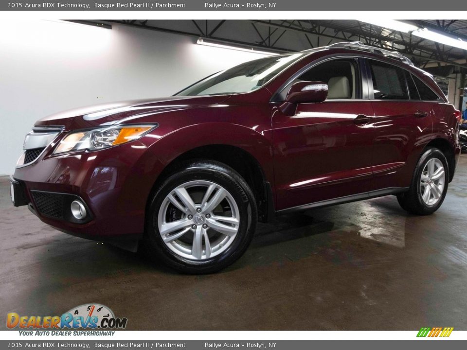 2015 Acura RDX Technology Basque Red Pearl II / Parchment Photo #1