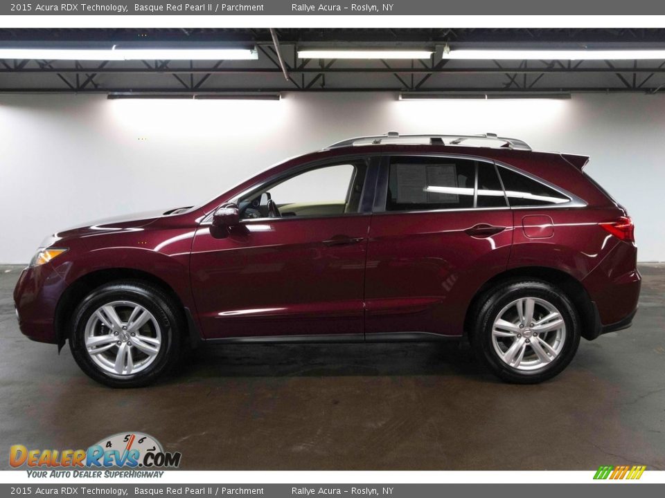 2015 Acura RDX Technology Basque Red Pearl II / Parchment Photo #3