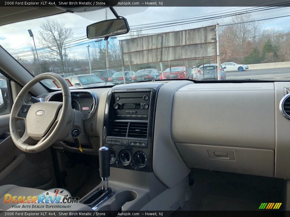 2006 Ford Explorer XLT 4x4 Silver Birch Metallic / Stone Photo #13