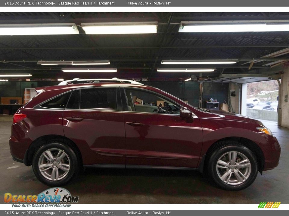 2015 Acura RDX Technology Basque Red Pearl II / Parchment Photo #8