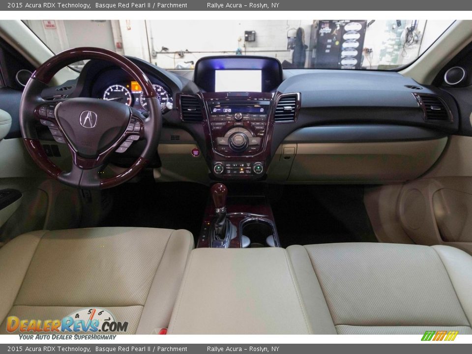 2015 Acura RDX Technology Basque Red Pearl II / Parchment Photo #21