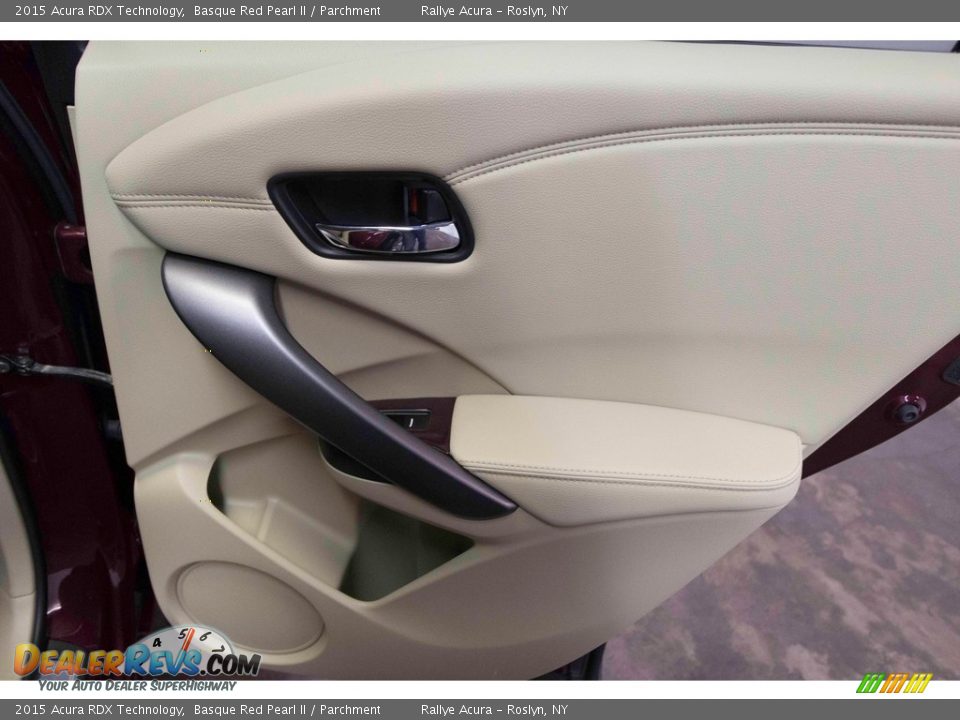 2015 Acura RDX Technology Basque Red Pearl II / Parchment Photo #34