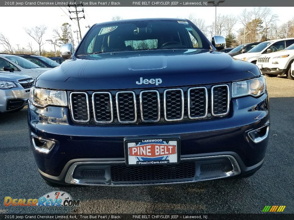 2018 Jeep Grand Cherokee Limited 4x4 True Blue Pearl / Black Photo #2