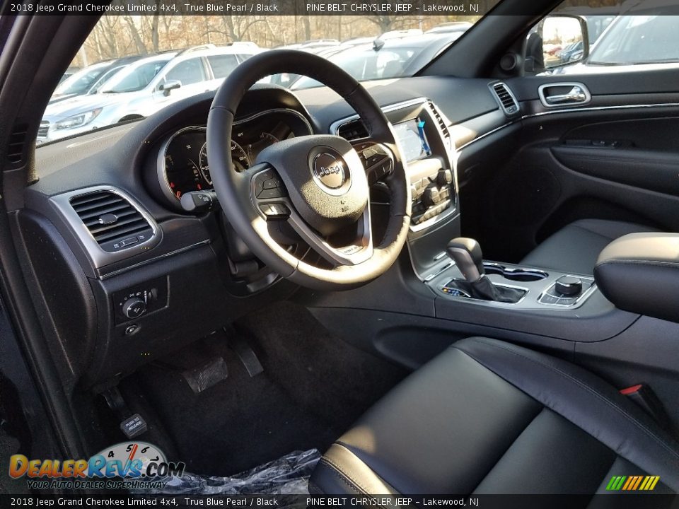 2018 Jeep Grand Cherokee Limited 4x4 True Blue Pearl / Black Photo #7