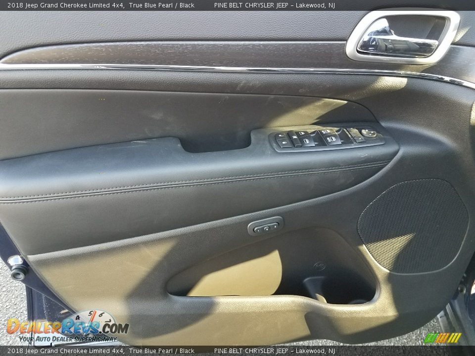2018 Jeep Grand Cherokee Limited 4x4 True Blue Pearl / Black Photo #8