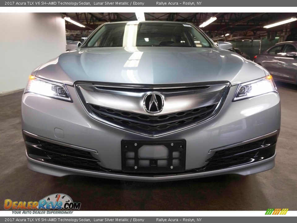 2017 Acura TLX V6 SH-AWD Technology Sedan Lunar Silver Metallic / Ebony Photo #2
