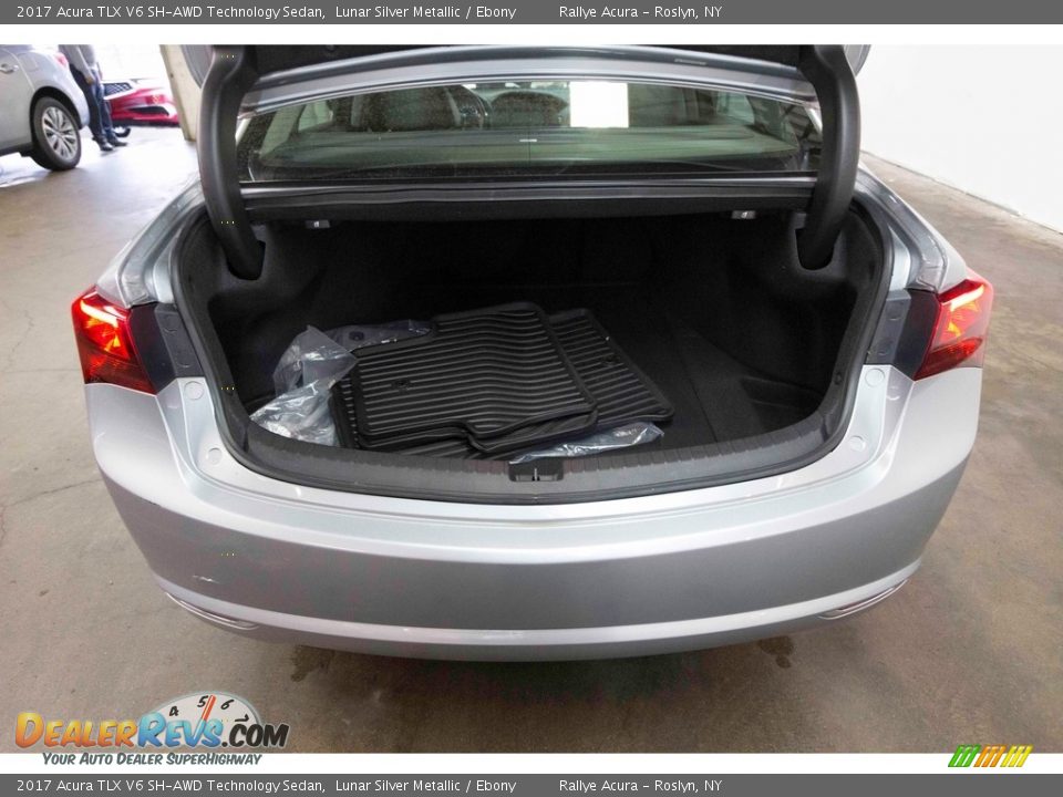 2017 Acura TLX V6 SH-AWD Technology Sedan Lunar Silver Metallic / Ebony Photo #5