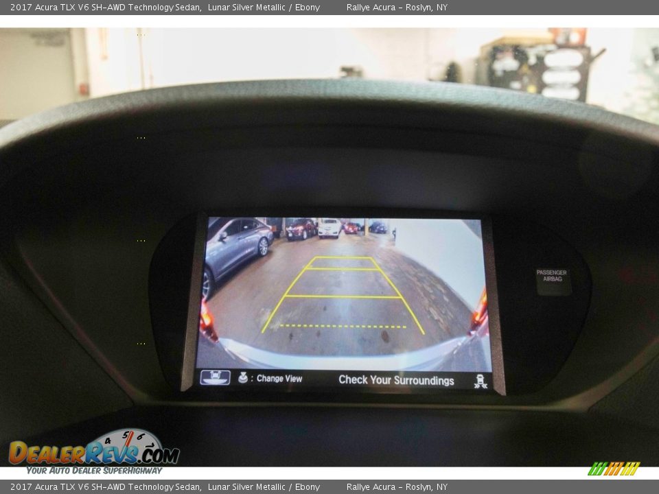 2017 Acura TLX V6 SH-AWD Technology Sedan Lunar Silver Metallic / Ebony Photo #21