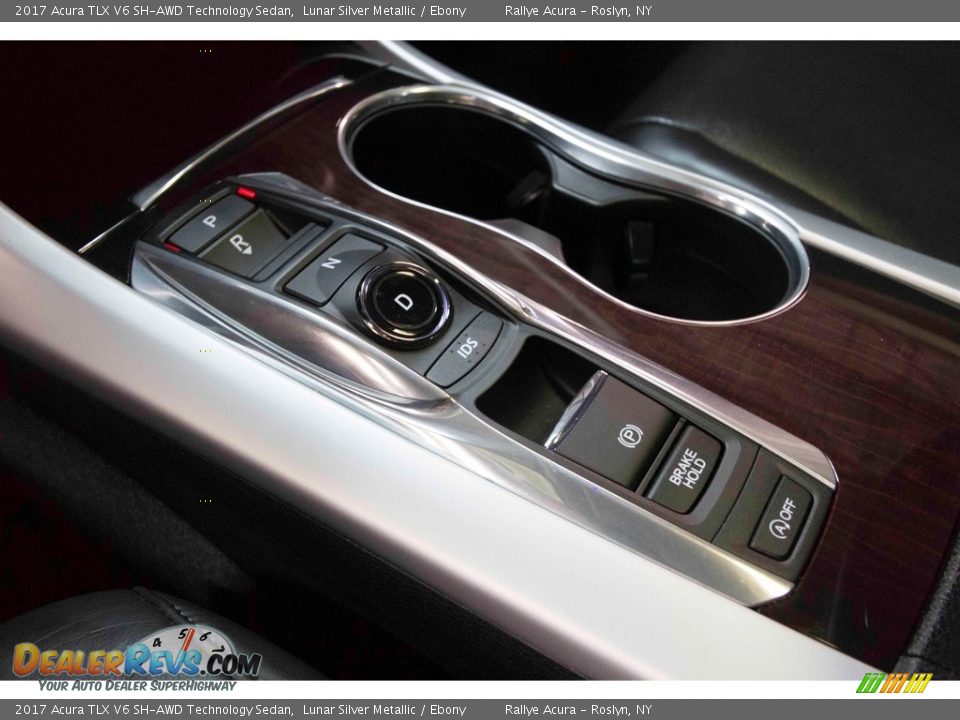 2017 Acura TLX V6 SH-AWD Technology Sedan Lunar Silver Metallic / Ebony Photo #23