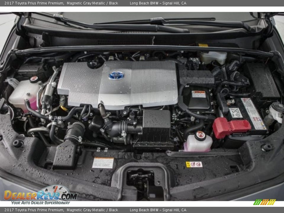 2017 Toyota Prius Prime Premium 1.8 Liter DOHC 16-Valve VVT-i 4 Cylinder/Electric Hybrid Engine Engine Photo #9