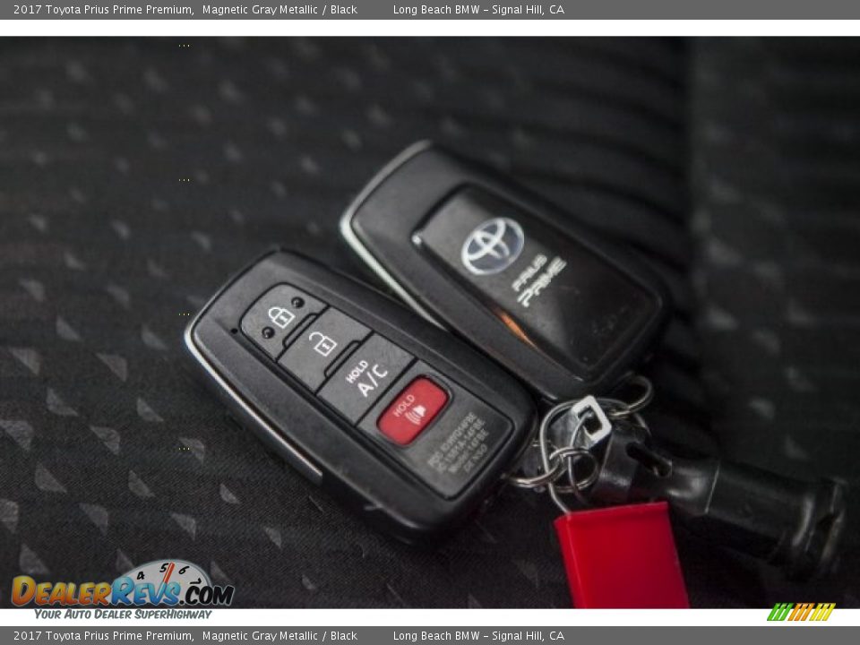 2017 Toyota Prius Prime Premium Magnetic Gray Metallic / Black Photo #11