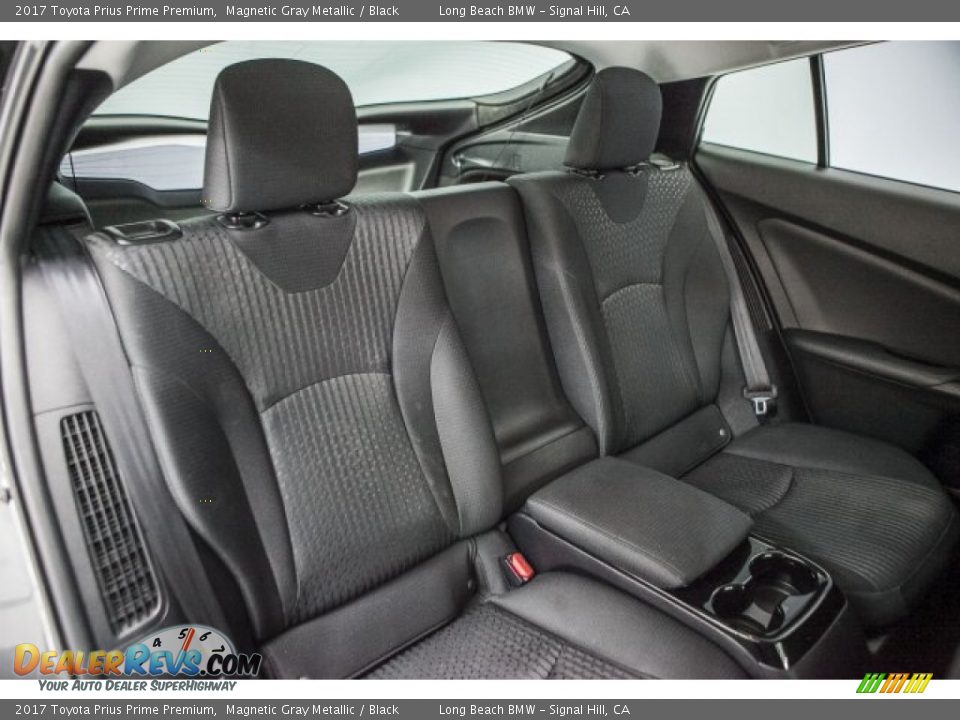 Rear Seat of 2017 Toyota Prius Prime Premium Photo #27