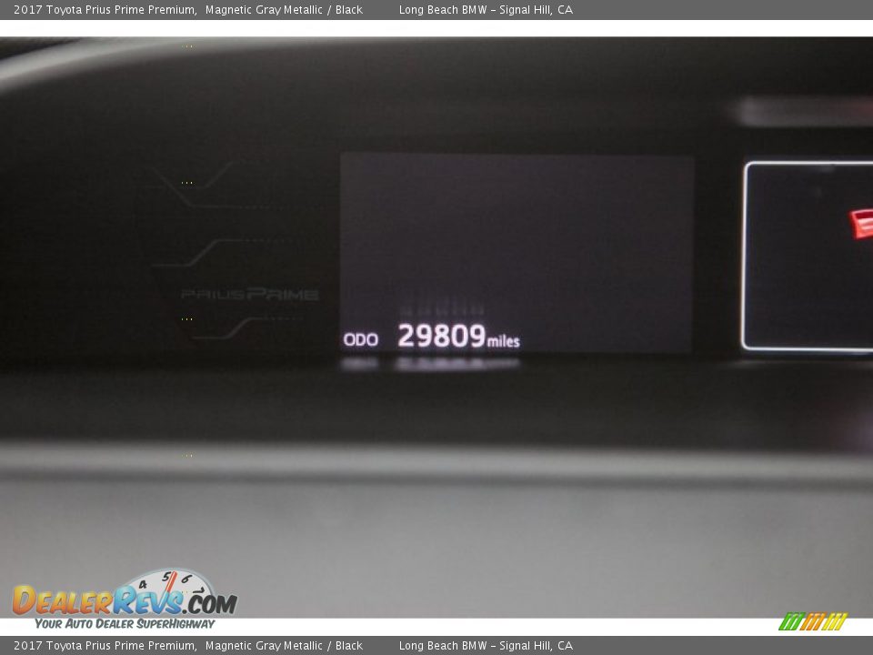 2017 Toyota Prius Prime Premium Magnetic Gray Metallic / Black Photo #31