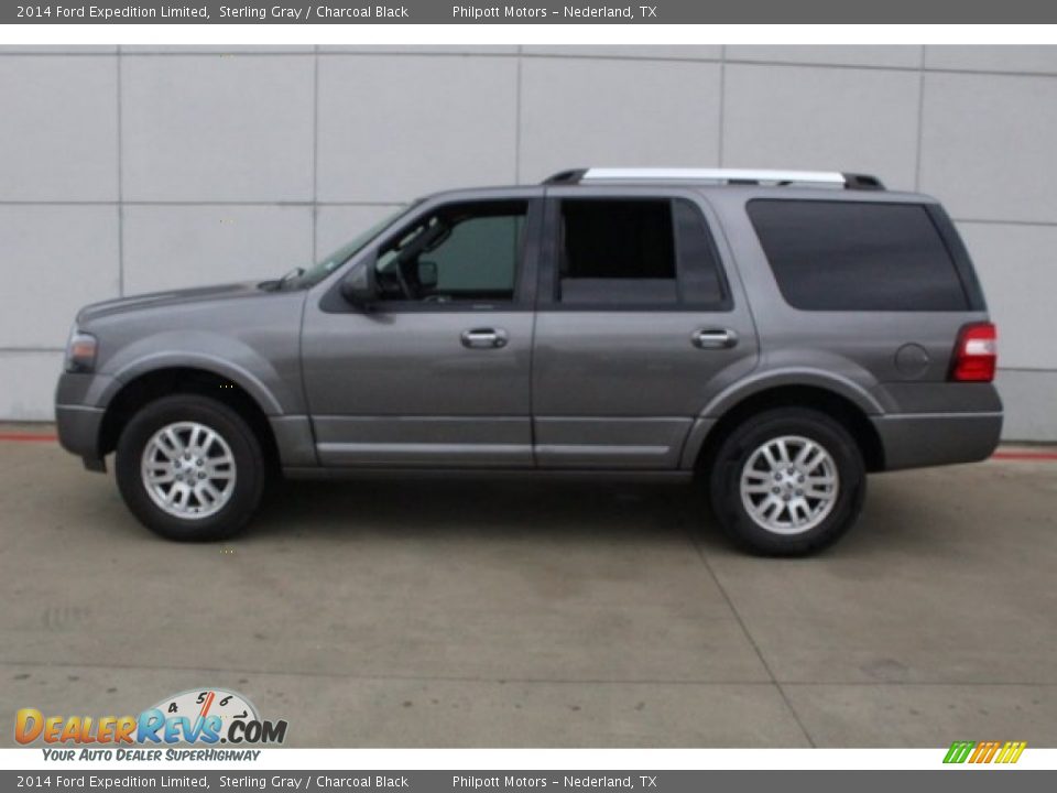 2014 Ford Expedition Limited Sterling Gray / Charcoal Black Photo #6