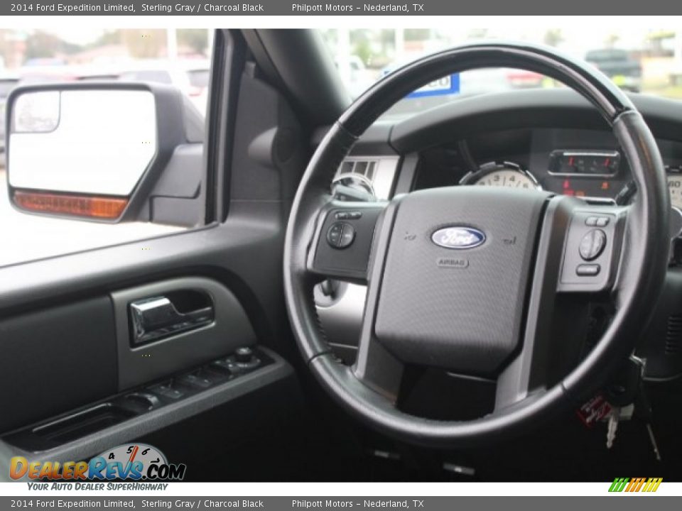 2014 Ford Expedition Limited Sterling Gray / Charcoal Black Photo #28