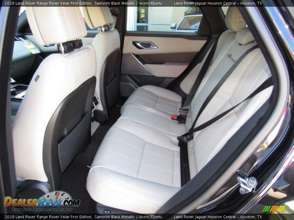 2018 Land Rover Range Rover Velar First Edition Santorini Black Metallic / Acorn/Ebony Photo #5