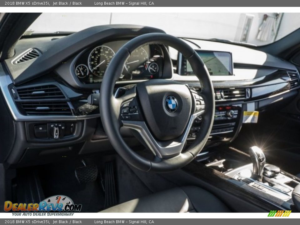 2018 BMW X5 sDrive35i Jet Black / Black Photo #5