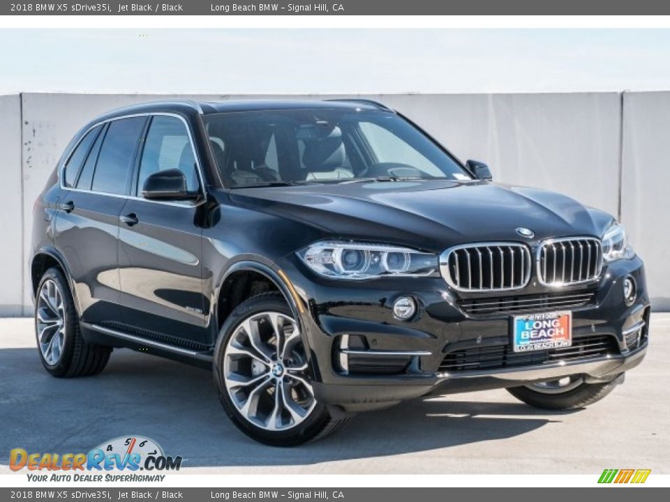 2018 BMW X5 sDrive35i Jet Black / Black Photo #12