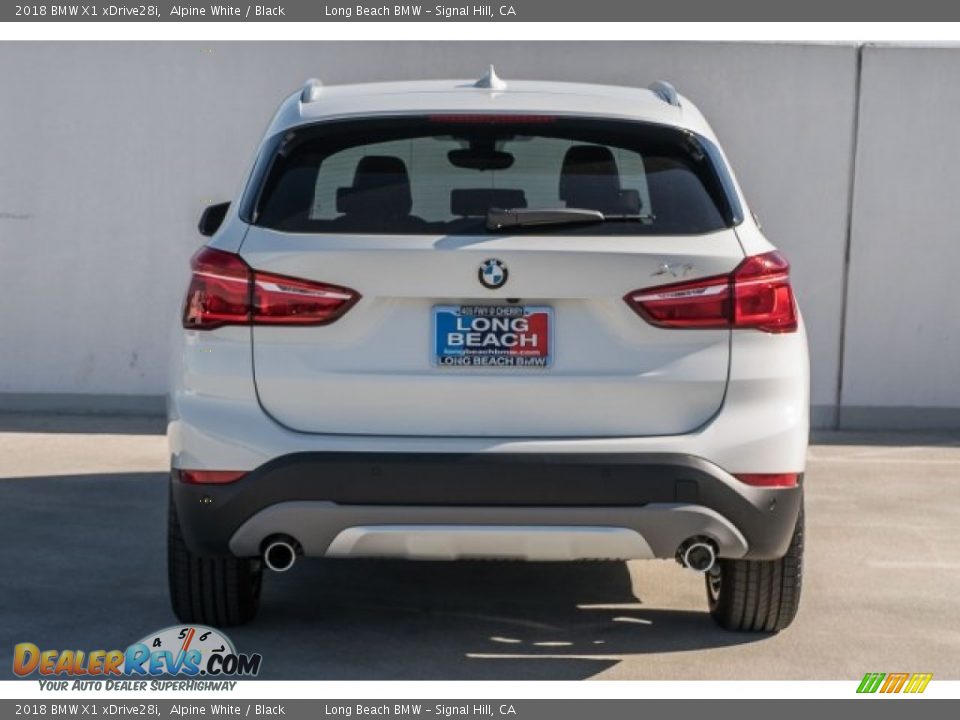 2018 BMW X1 xDrive28i Alpine White / Black Photo #4