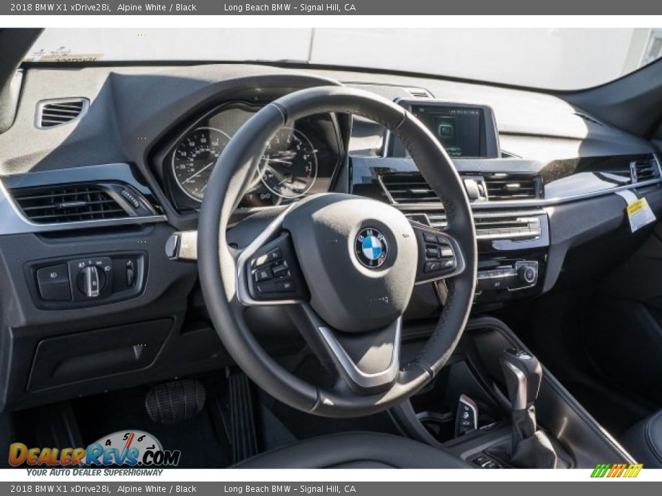 2018 BMW X1 xDrive28i Alpine White / Black Photo #5