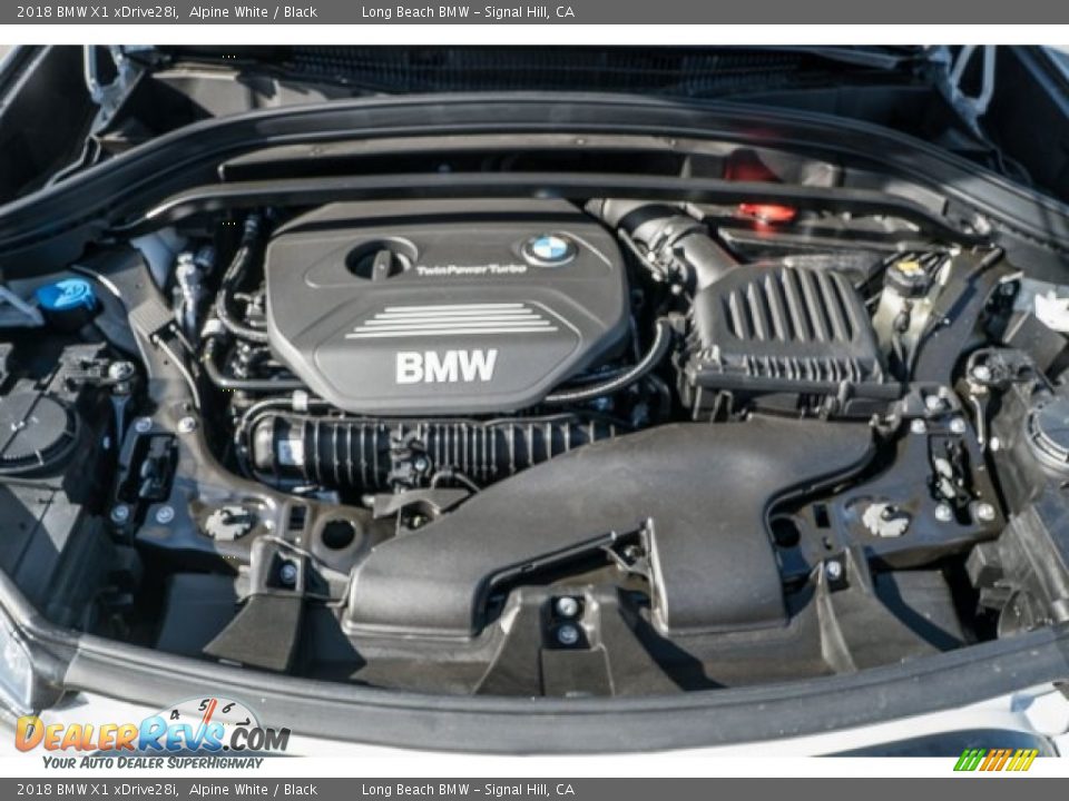 2018 BMW X1 xDrive28i Alpine White / Black Photo #8