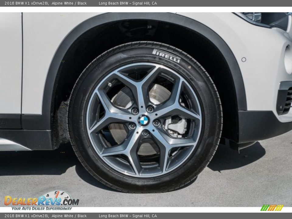 2018 BMW X1 xDrive28i Alpine White / Black Photo #9