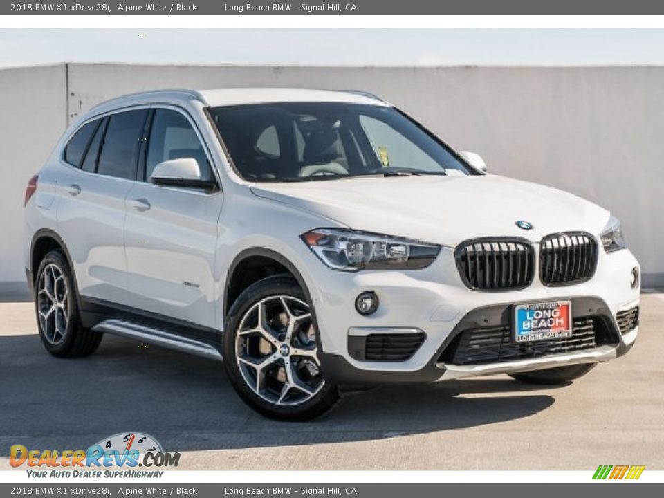 2018 BMW X1 xDrive28i Alpine White / Black Photo #12