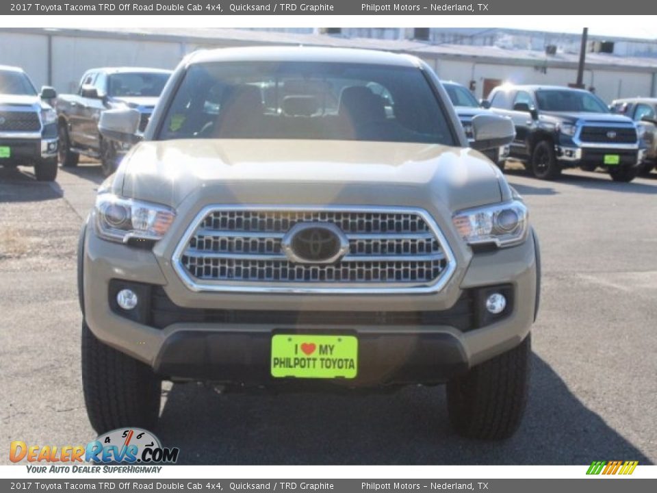 2017 Toyota Tacoma TRD Off Road Double Cab 4x4 Quicksand / TRD Graphite Photo #2