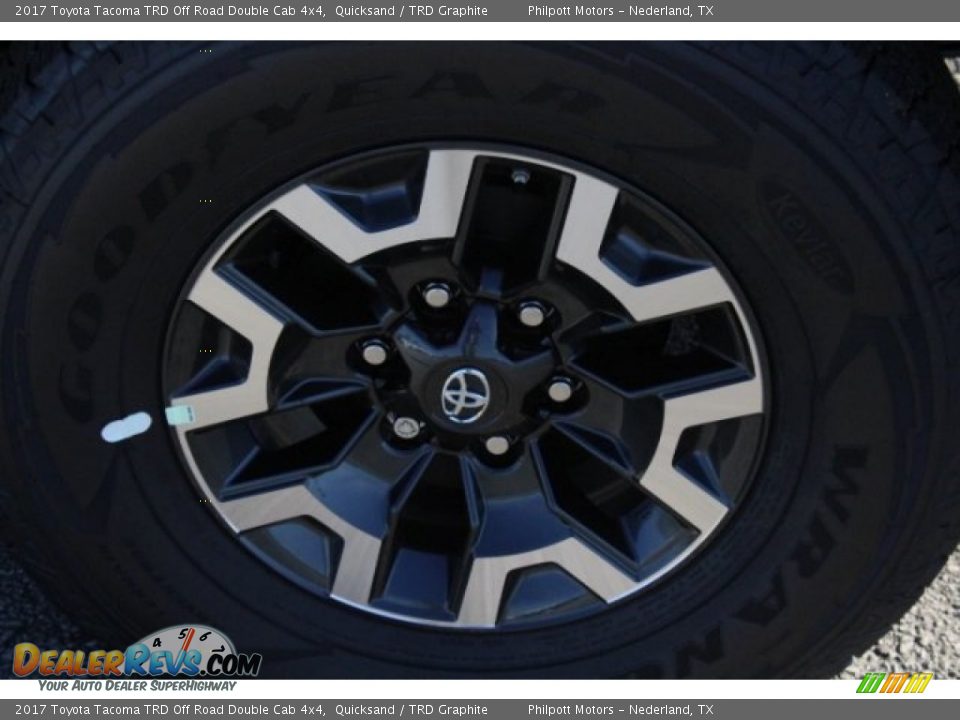 2017 Toyota Tacoma TRD Off Road Double Cab 4x4 Quicksand / TRD Graphite Photo #6