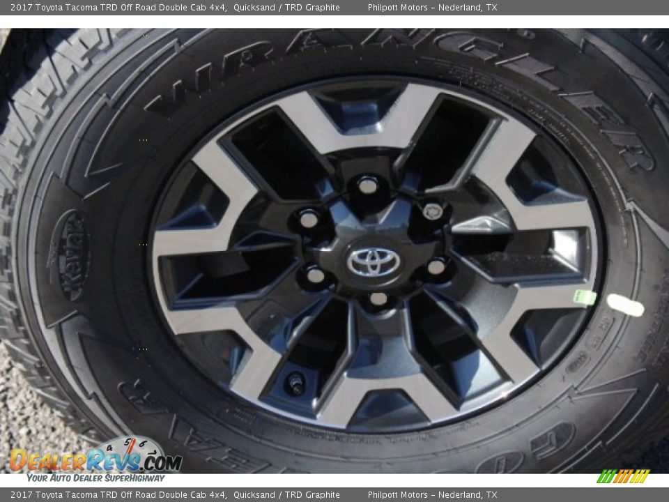 2017 Toyota Tacoma TRD Off Road Double Cab 4x4 Quicksand / TRD Graphite Photo #11