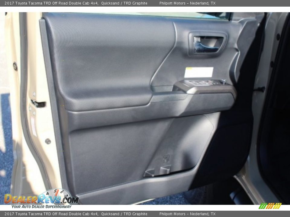 2017 Toyota Tacoma TRD Off Road Double Cab 4x4 Quicksand / TRD Graphite Photo #14