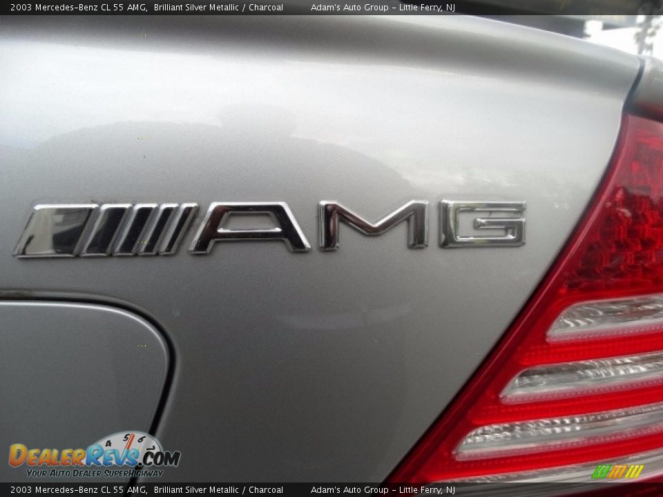 2003 Mercedes-Benz CL 55 AMG Brilliant Silver Metallic / Charcoal Photo #8