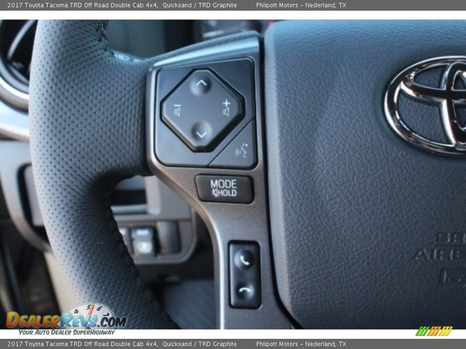 2017 Toyota Tacoma TRD Off Road Double Cab 4x4 Quicksand / TRD Graphite Photo #22