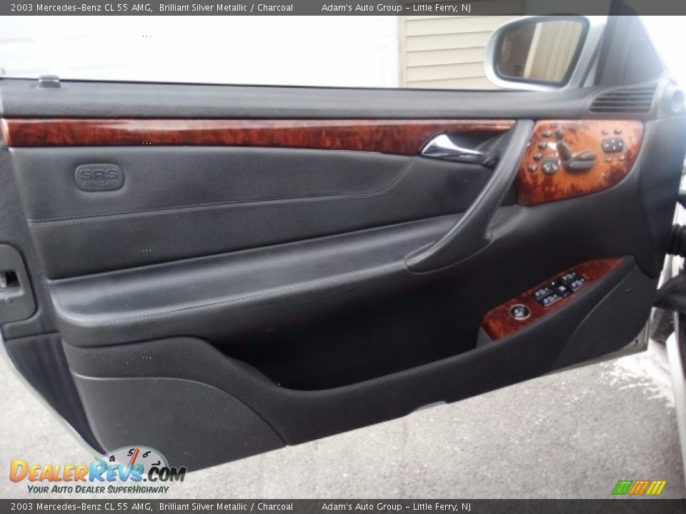 2003 Mercedes-Benz CL 55 AMG Brilliant Silver Metallic / Charcoal Photo #9