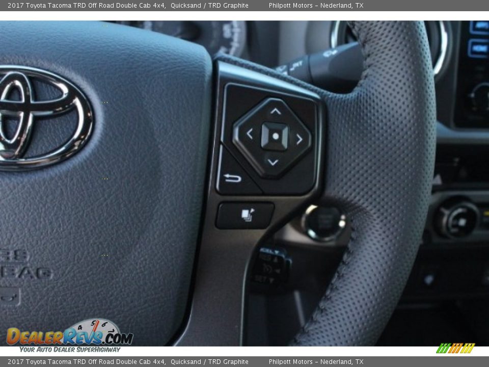 2017 Toyota Tacoma TRD Off Road Double Cab 4x4 Quicksand / TRD Graphite Photo #23